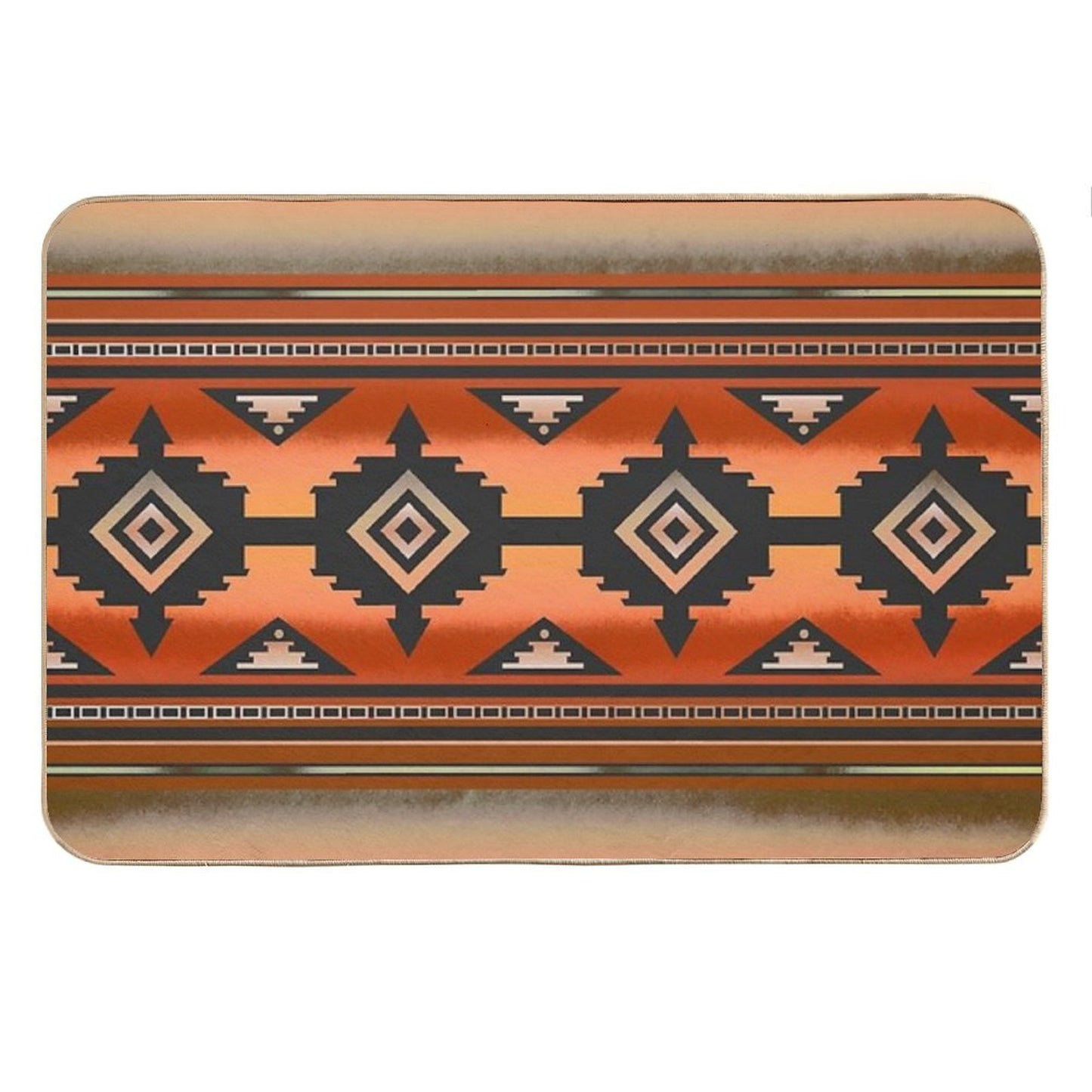 Canyon  Navajo Rust Bath Mat