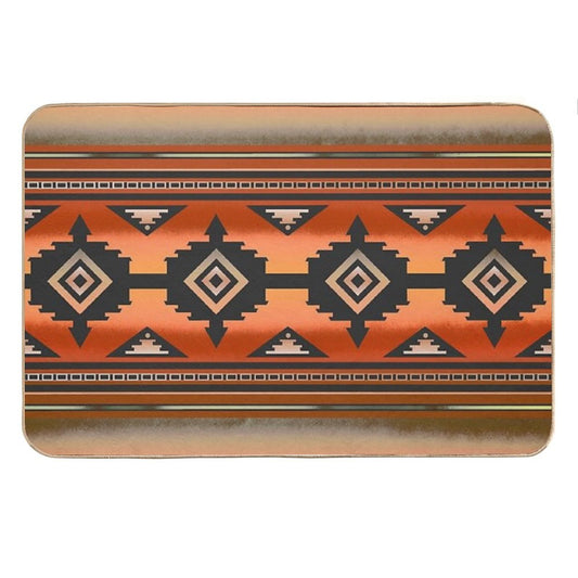Canyon  Navajo Rust Bath Mat