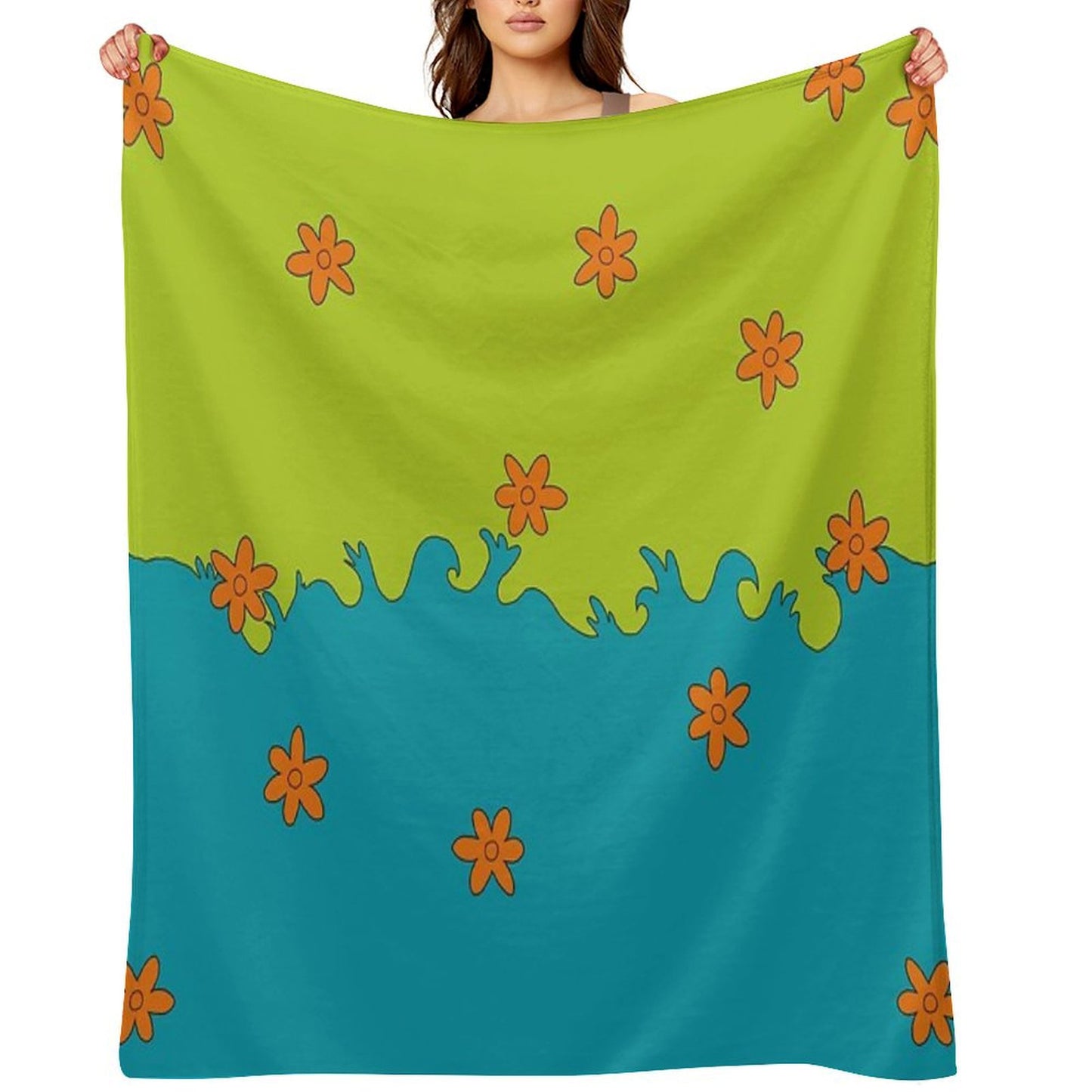 Mystery Pattern Throw Blanket