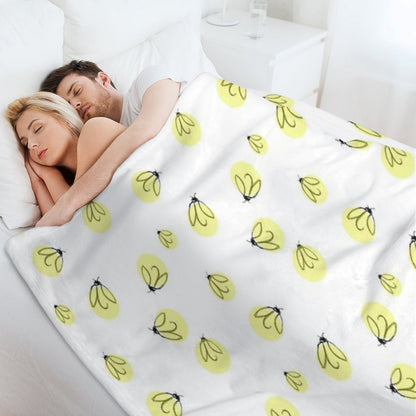 Fireflies, Lightning Bugs Throw Blanket