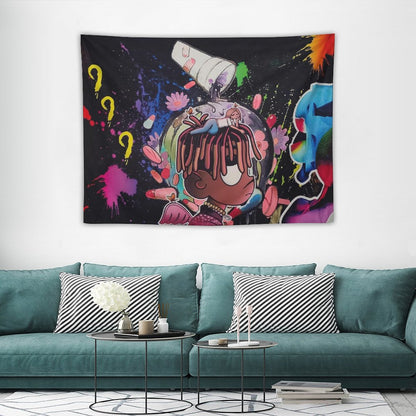 Music Rap Star Tapestry