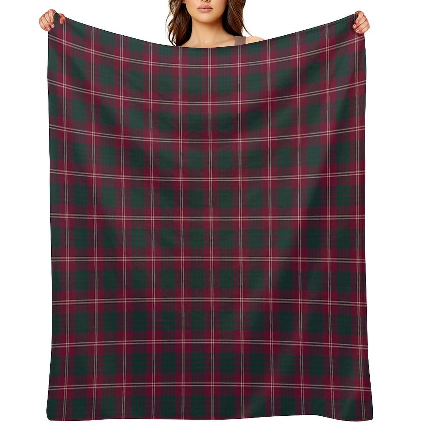 Clan Crawford Tartan Throw Blanket