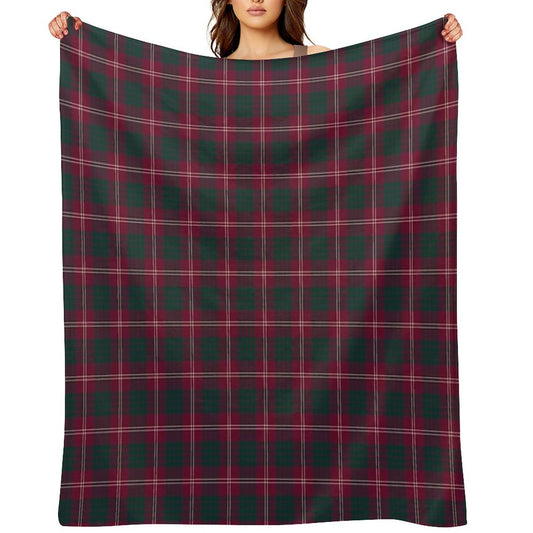 Clan Crawford Tartan Throw Blanket