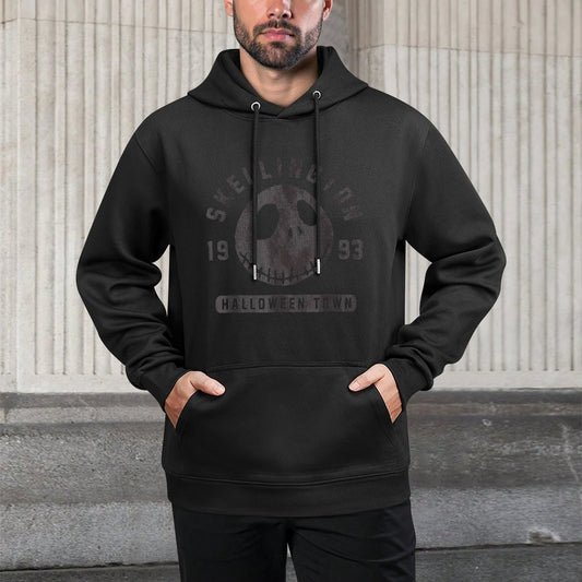 The Nightmare Before Christmas - Jack Halloween Town Cotton-Polyester Blend Hoodie