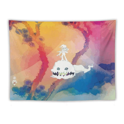 Kid See Ghosts Cover Tapestry
