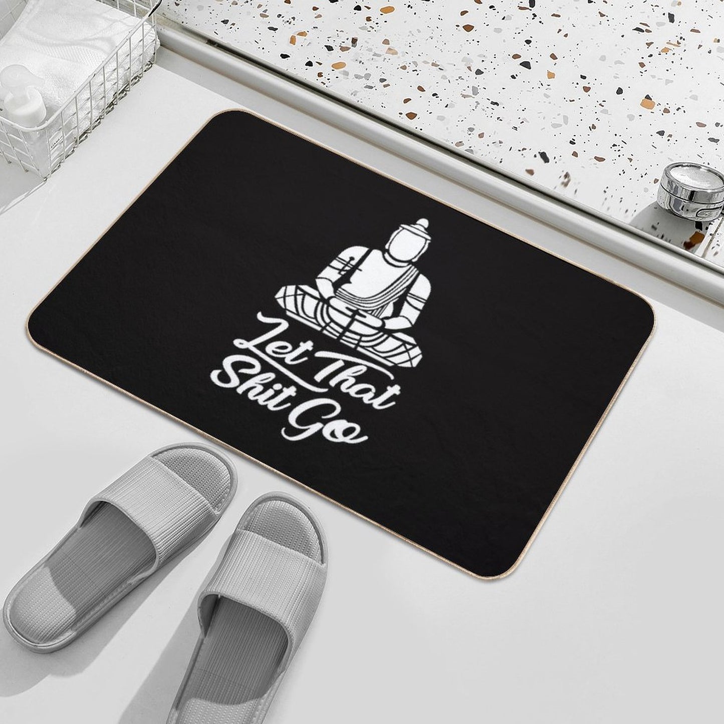 Let That Shit Go Bath Mat