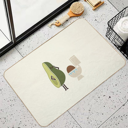 Clogged Bath Mat
