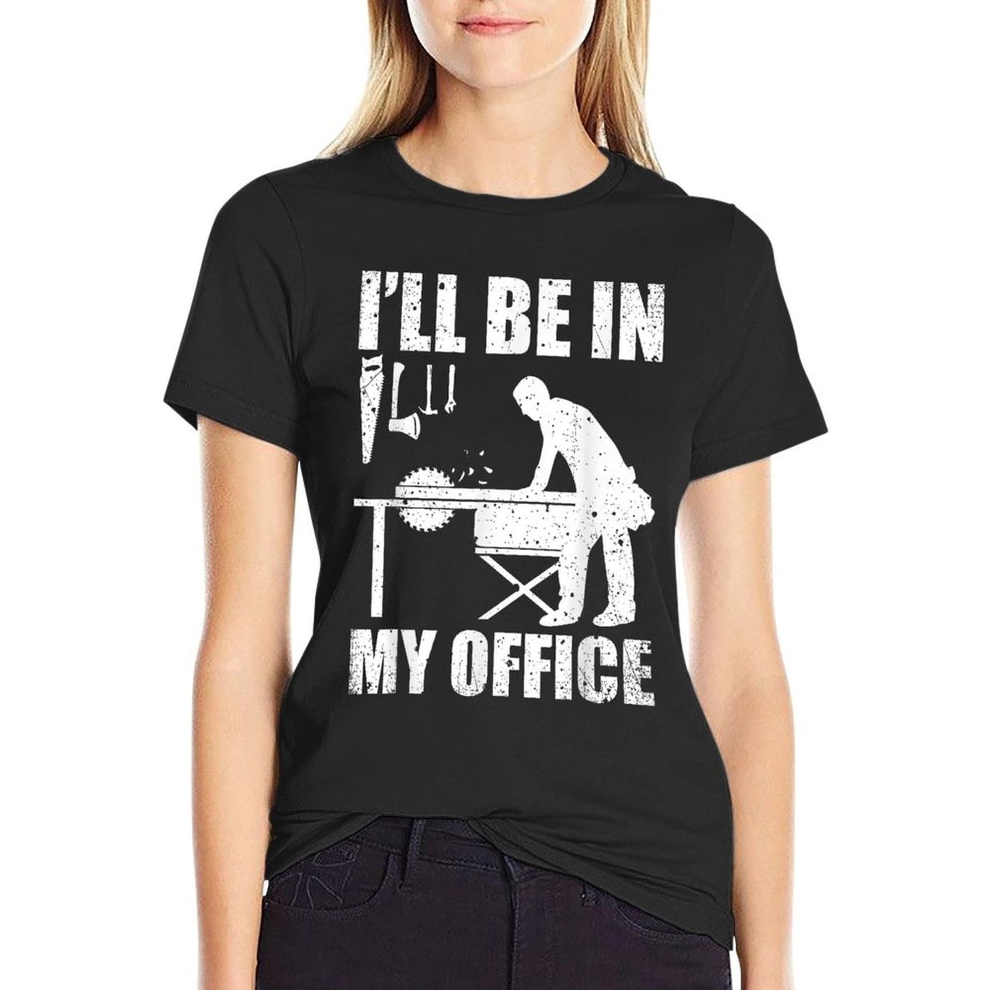 Mens Funny Woodworking Carpenter Carpentry Woodworker Gift T-Shirt