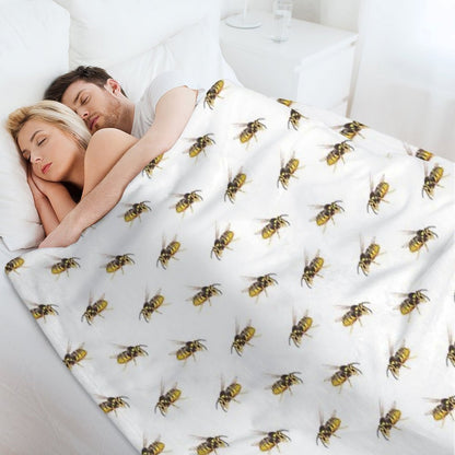 The Wasp Throw Blanket