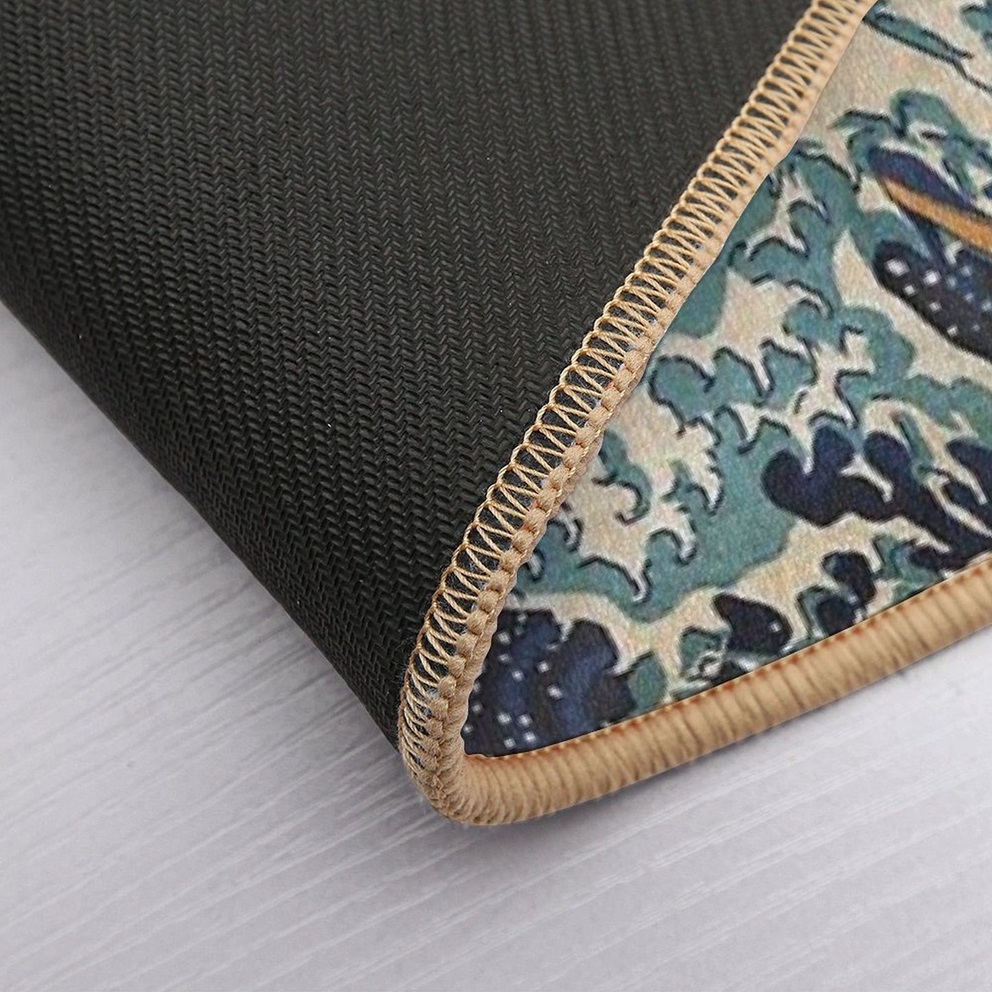 The Great Wave Off Kanagawa Bath Mat