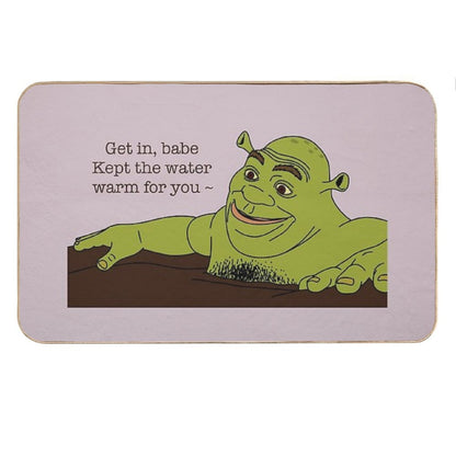 Shrek’s ❤️Hot❤️ Tub Bath Mat