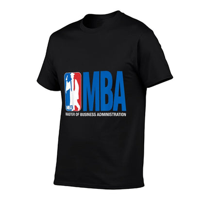 MBA Masters Degree Graduation Basketball Theme Pun Grad T-Shirt