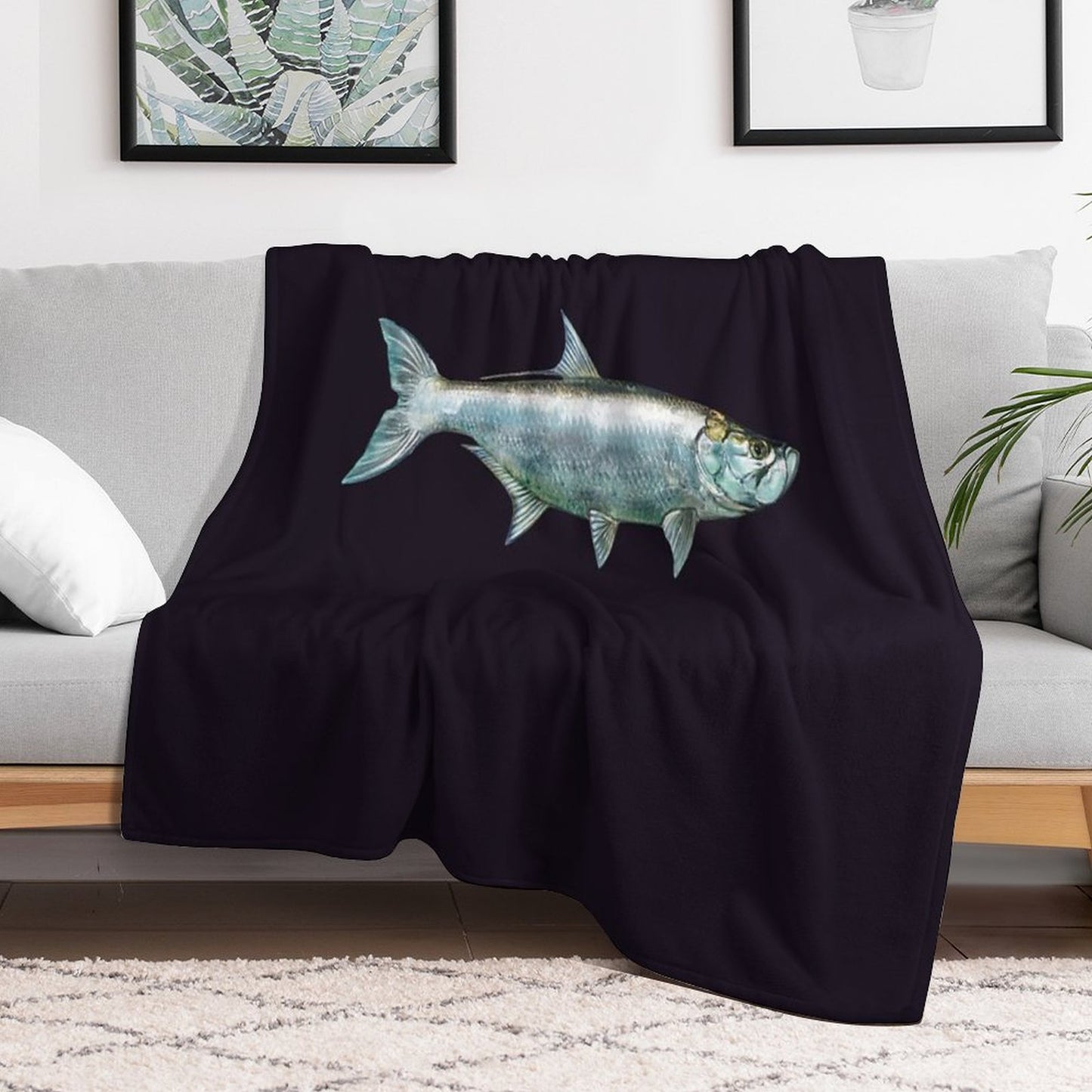 Tarpon Throw Blanket