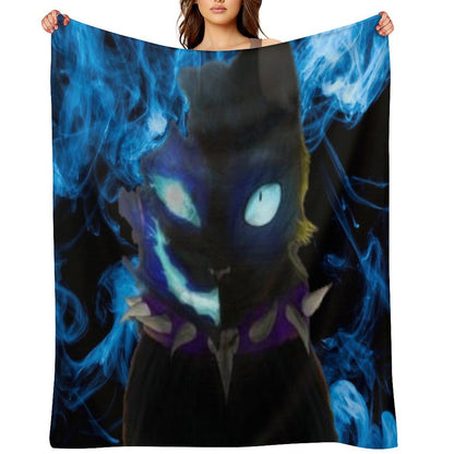 SCOURGE Warrior Cat Throw Blanket