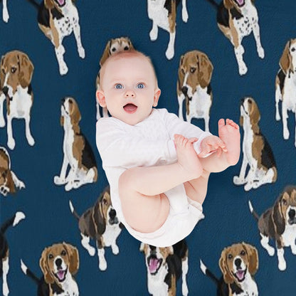 Beagle Throw Blanket
