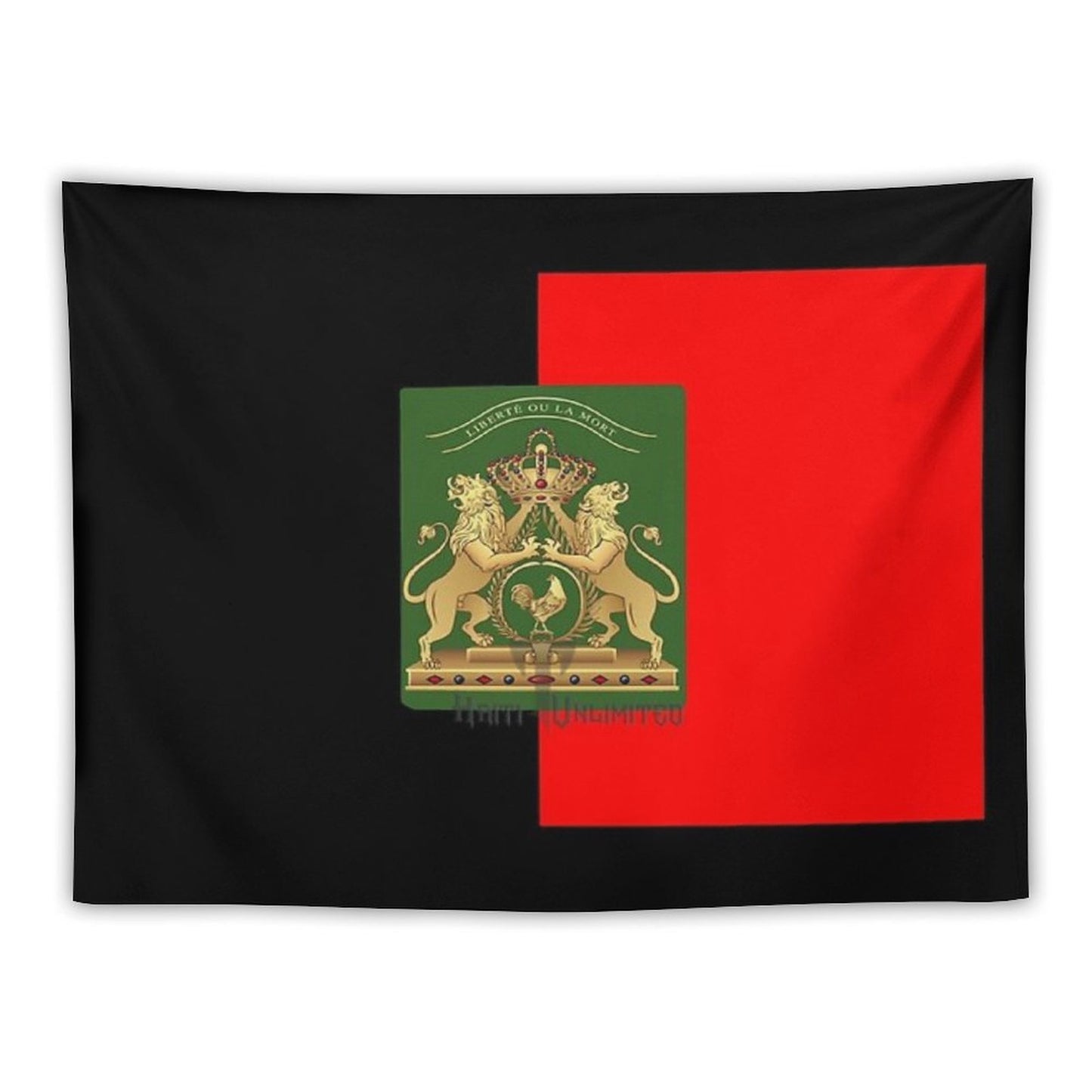 Haitian Independence Flag Tapestry