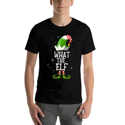 What The Elf Family Matching Group Christmas  Graphic-printed T-Shirt