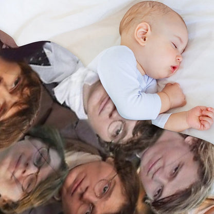 Paul Dano - I Love Paul Dano Photo Collage Throw Blanket