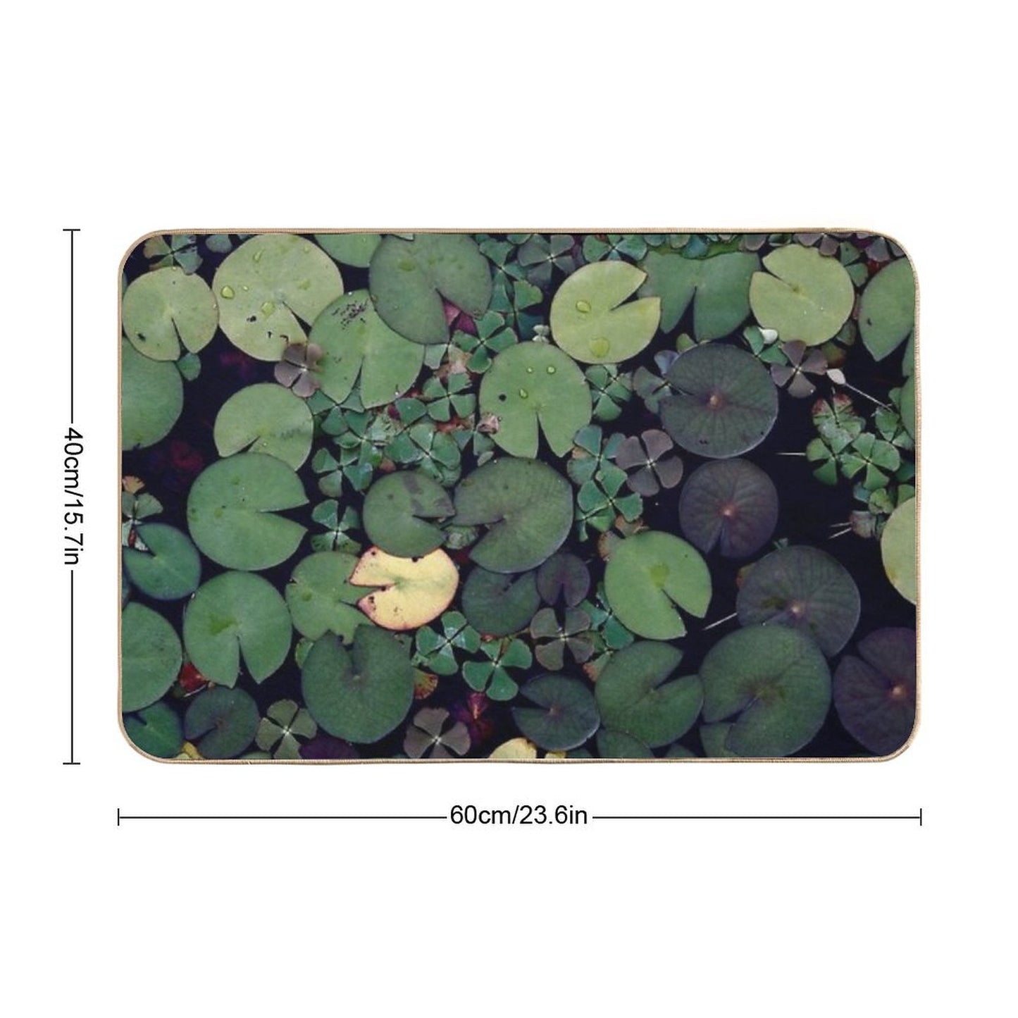 Lily Pads Bath Mat