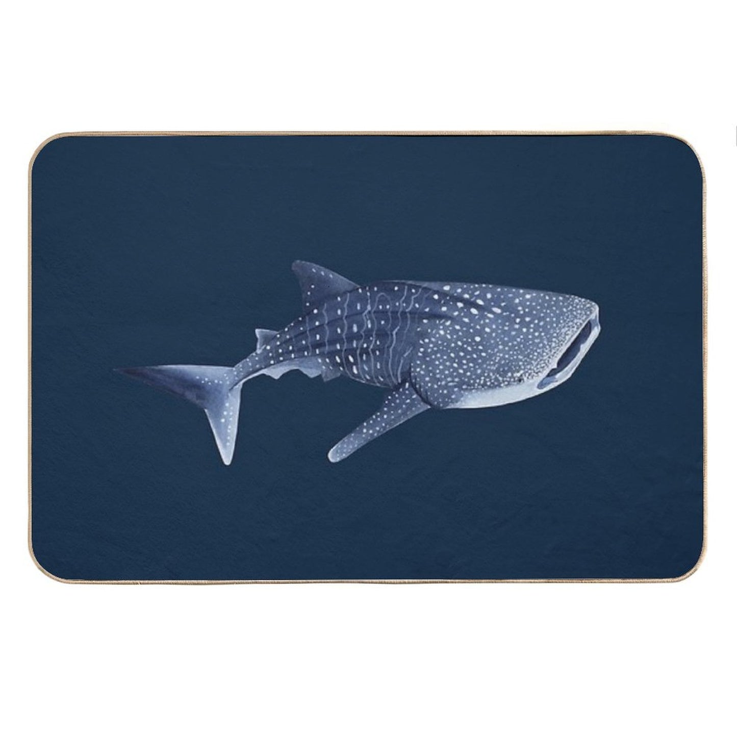 WHALE SHARK-Rhincodon Typus Bath Mat