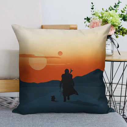 This Is The Way Linen Throw Pillow Cover