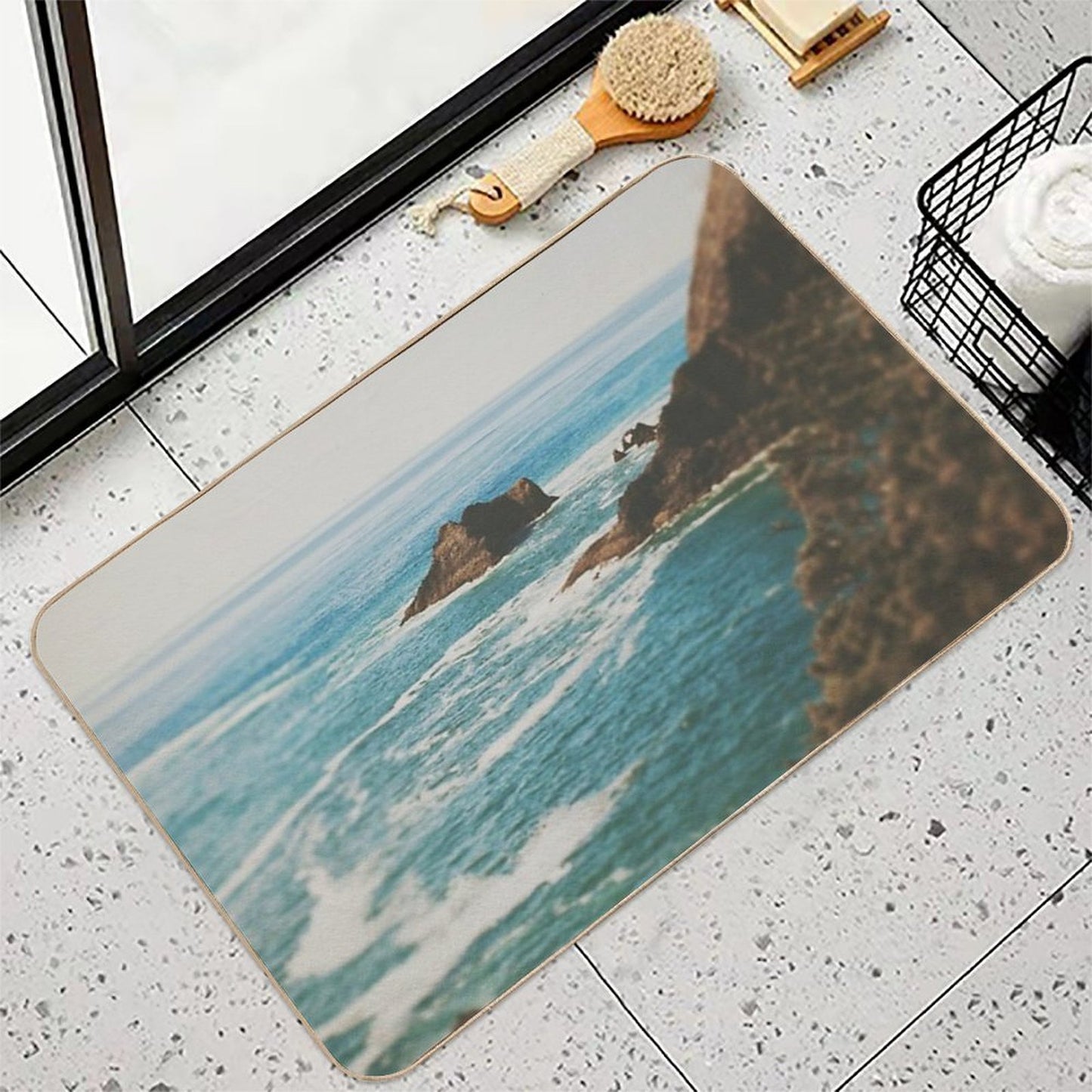 Oregon Coast  Stain-Proof Bath Mat
