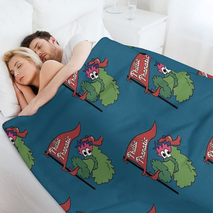 Phillie Phanatic Throw Blanket