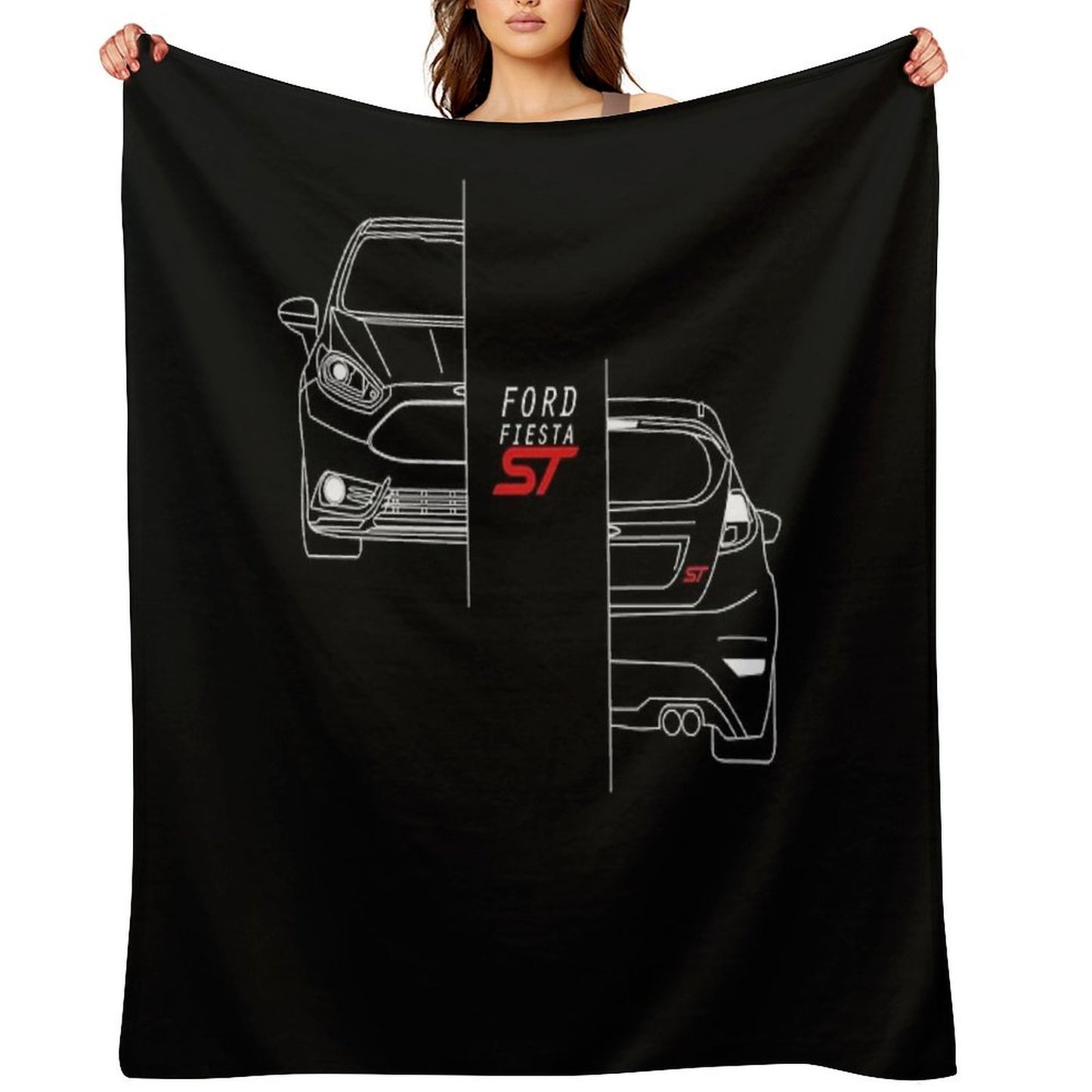 Ford Fiesta ST  Essential Throw Blanket