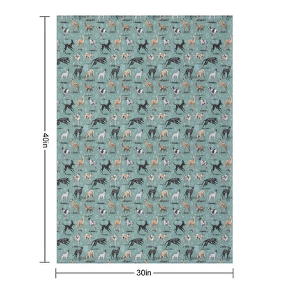 The Greyhound Throw Blanket