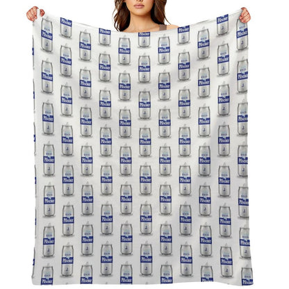 RESCHS PILSENER CAN Throw Blanket