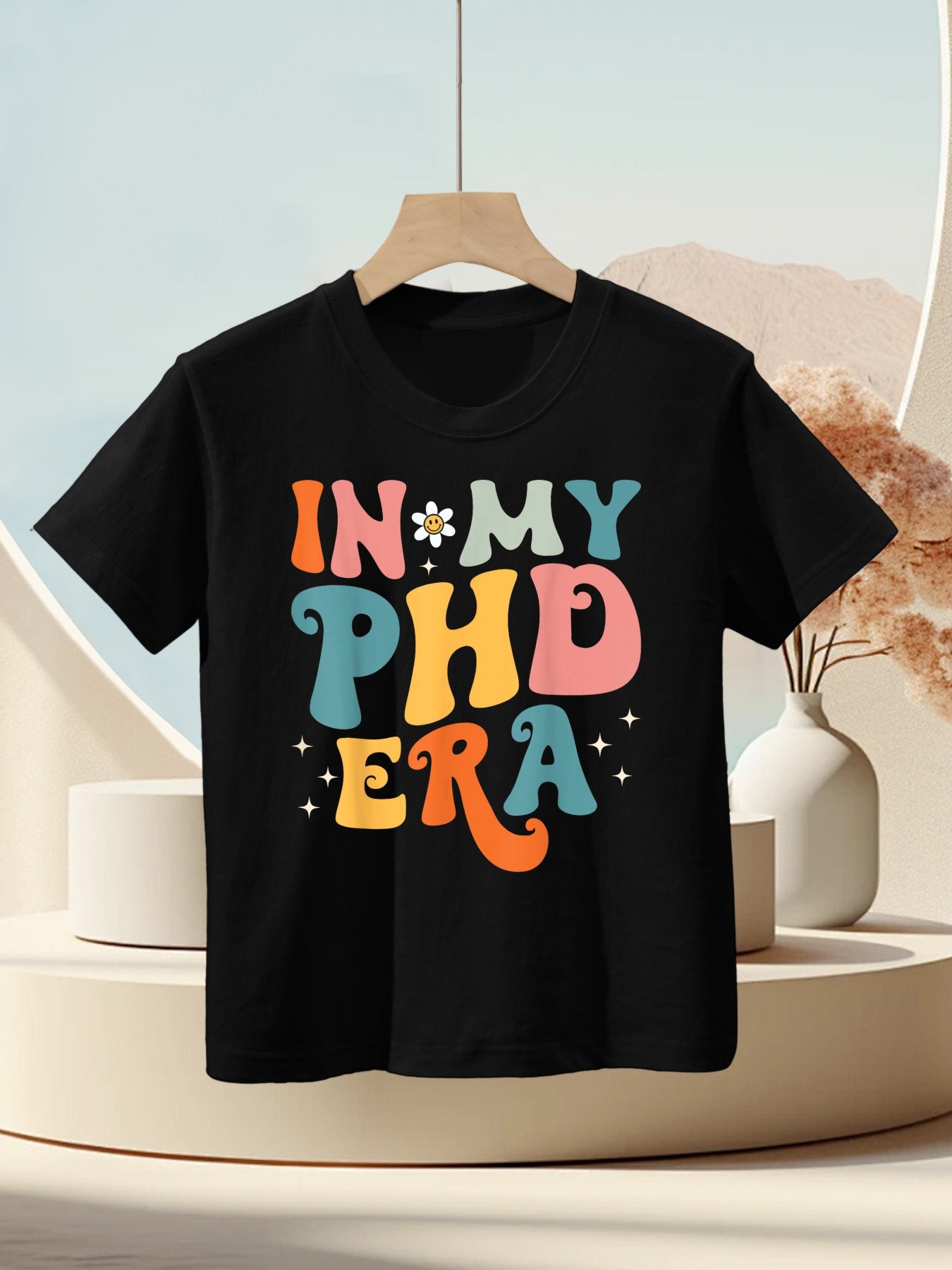 Groovy In My Phd Era Doctorate Graduation Kids T-Shirt