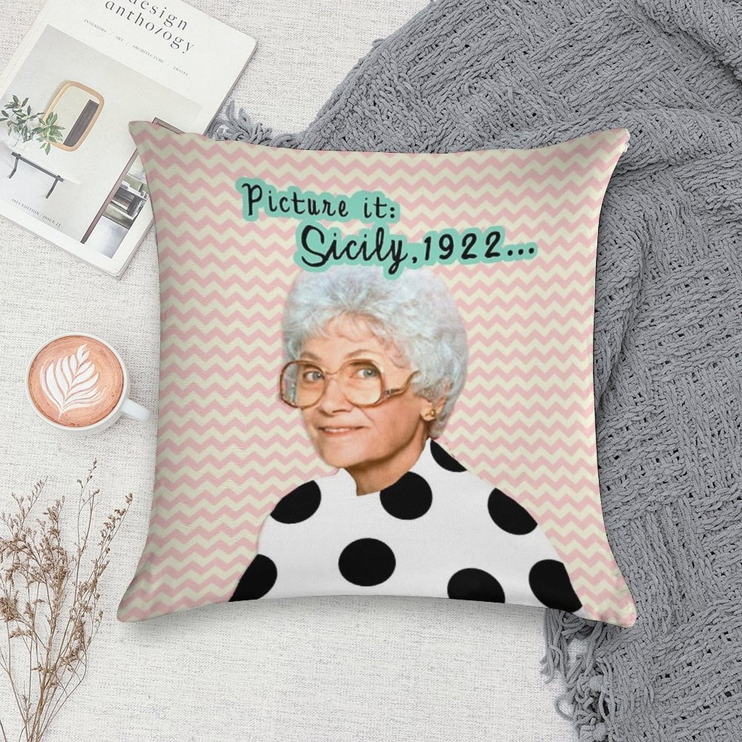Sophia Petrillo Soft Style Accent Throw Pillow