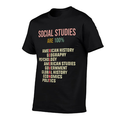 World History Classroom Social Studies History Teacher T-Shirt