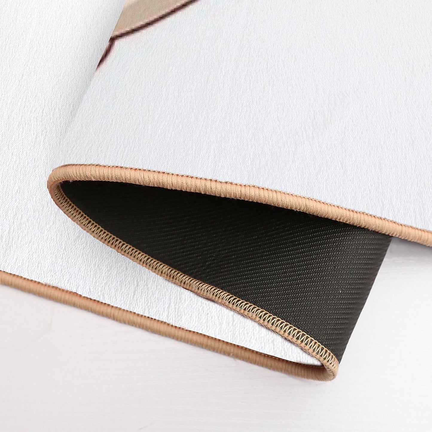 Grey Anime Fat Chocobo Ramen Bath Mat