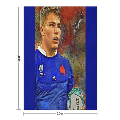 •Antoine Dupont• Art  ► Throw Blanket