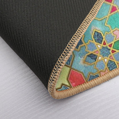 Gilt & Glory - Colorful Moroccan Mosaic Bath Mat