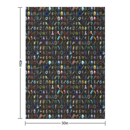 Risk of Rain 2 Items Throw Blanket