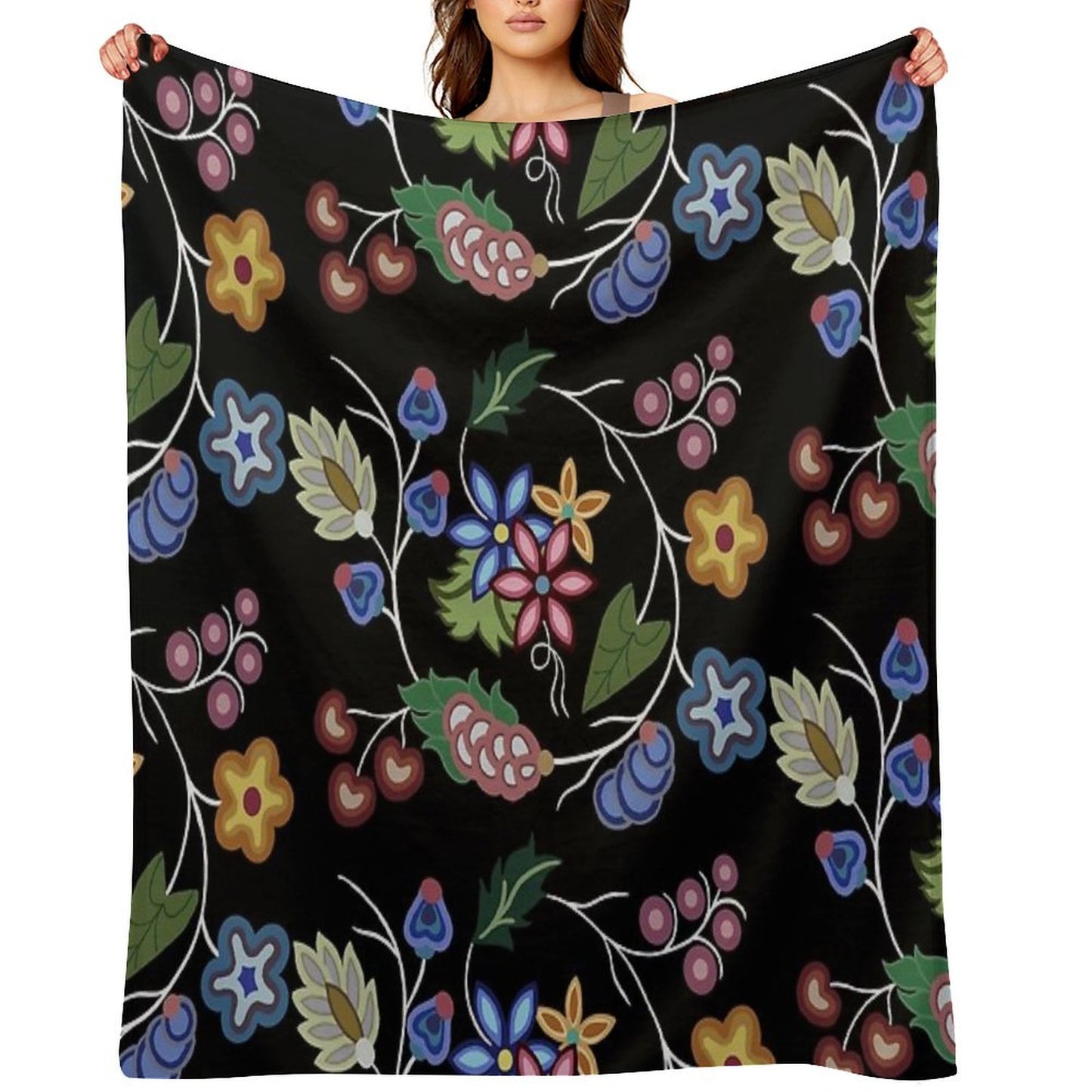 Anishnawbe Throw Blanket