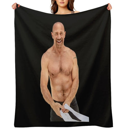 Chris Meloni Sexy Smile Throw Blanket