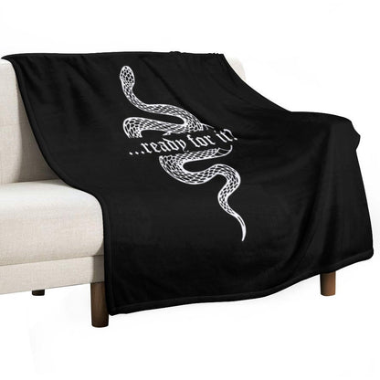 Are You Ready for It  Rep Tv Throw Blanket