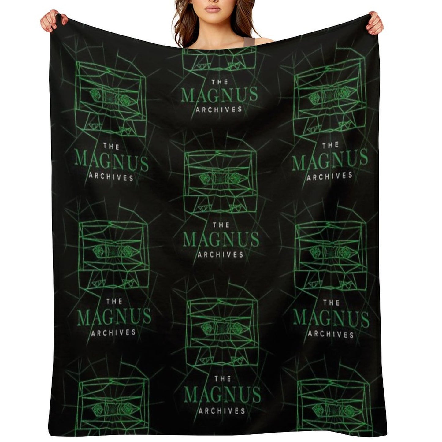 [Transparent] The Magnus Archives Logo (Season 5) Throw Blanket