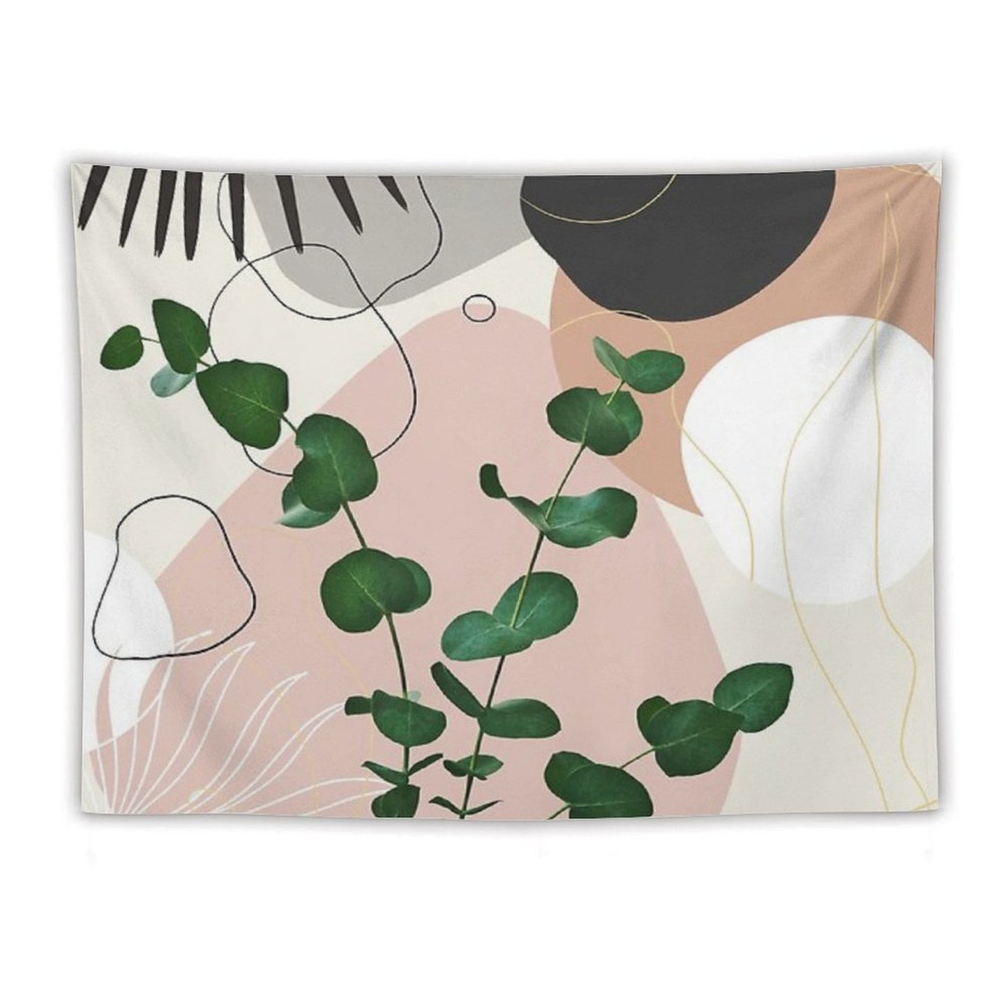 Eucalyptus Fan Palm Finesse #1 #tropical #decor #art Tapestry