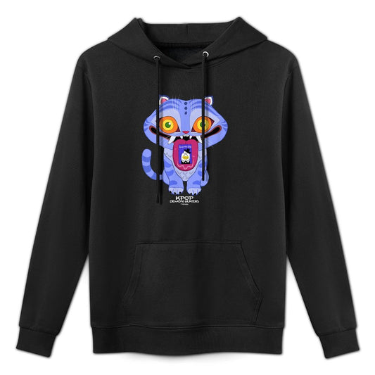 K-Pop Demon Hunters Cat Officially Licensed Colorfast Hoodie