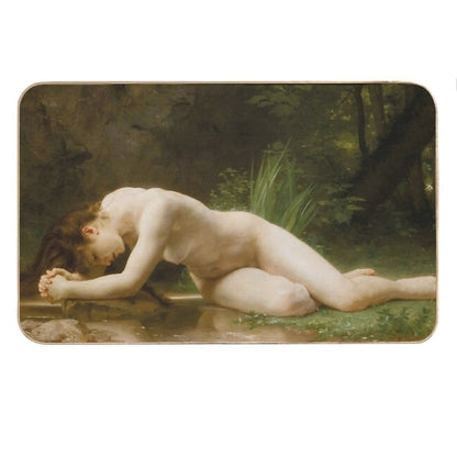Bouguereau Painting Detail Bath Mat
