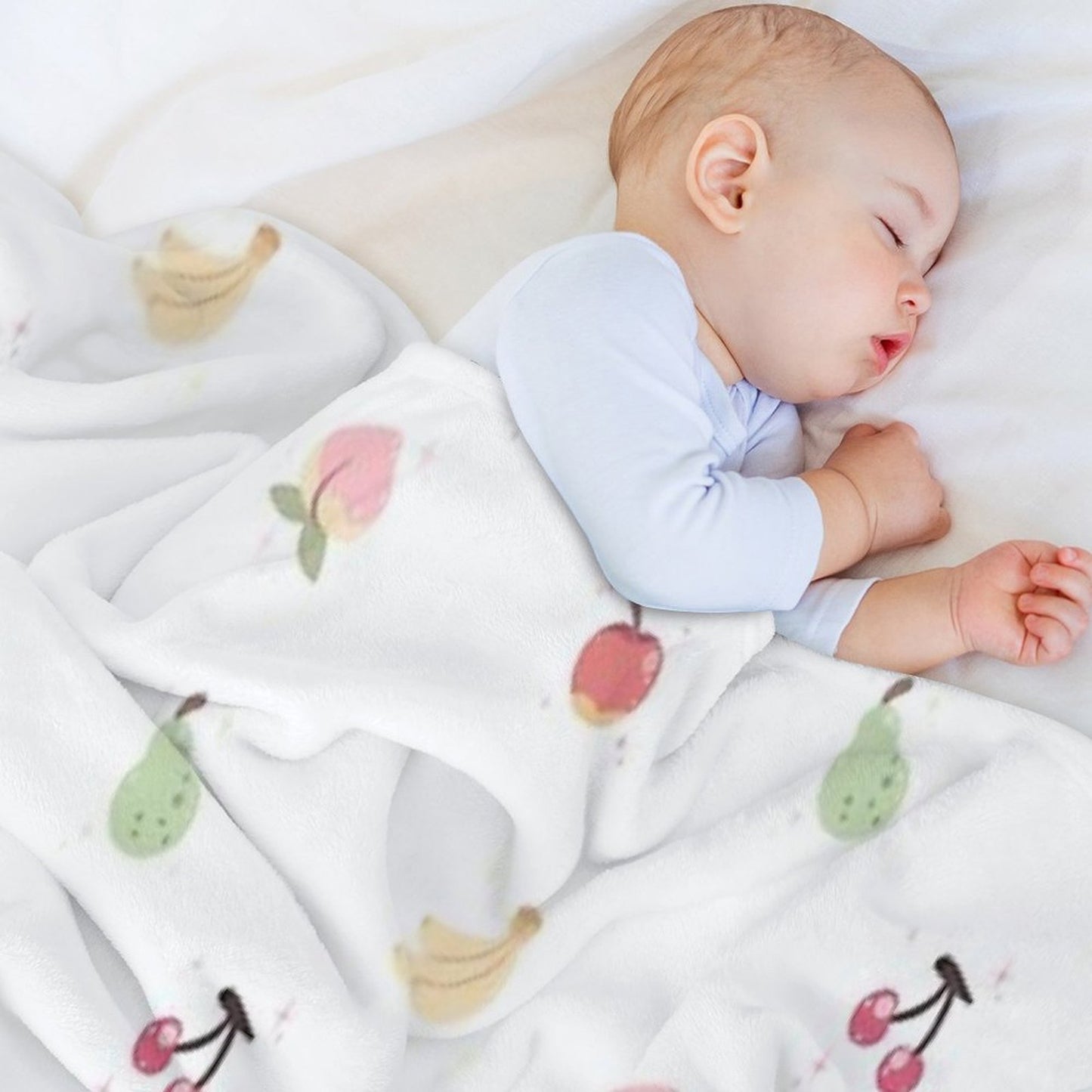 Cute Fruits Throw Blanket