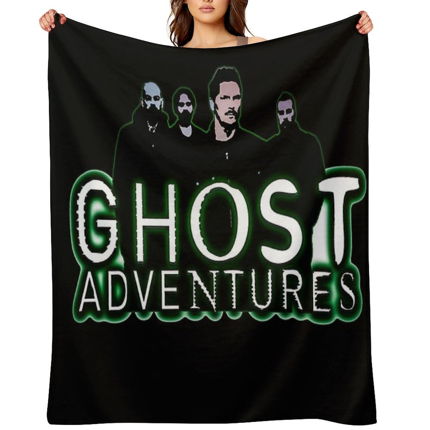Ghost Adventures Crew Throw Blanket