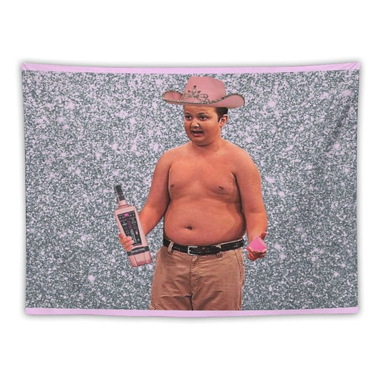 Gibby Pink Whitney Tapestry