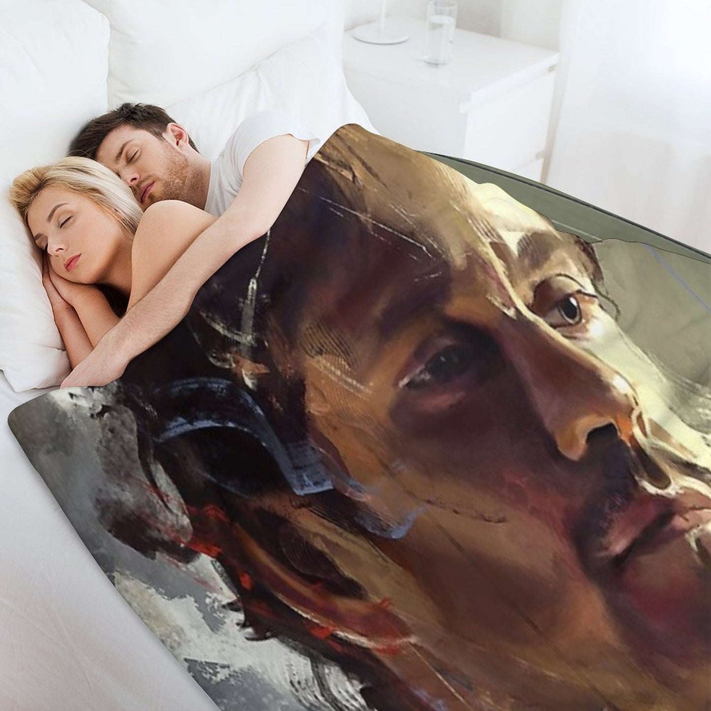 Happiness Does Not Wait Throw Blanket