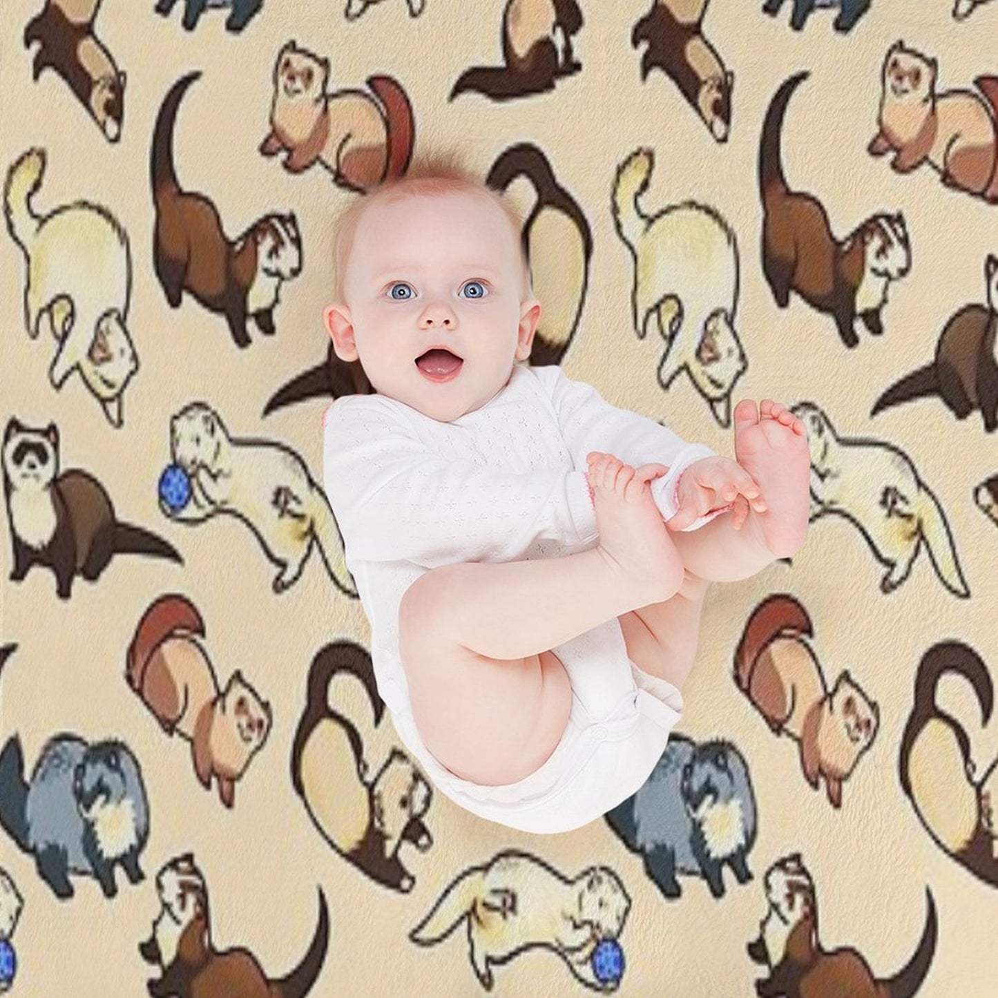 Cat Snakes Throw Blanket