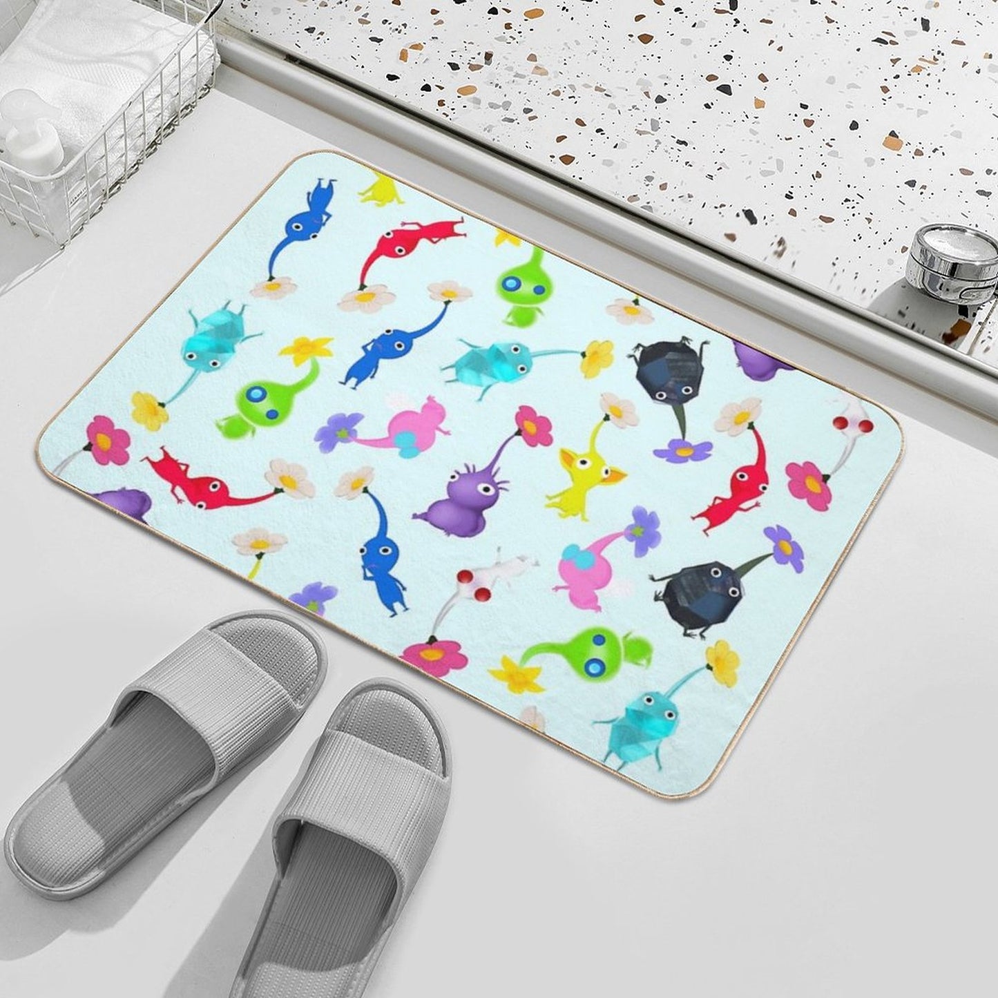 ALL Pikmin Bath Mat